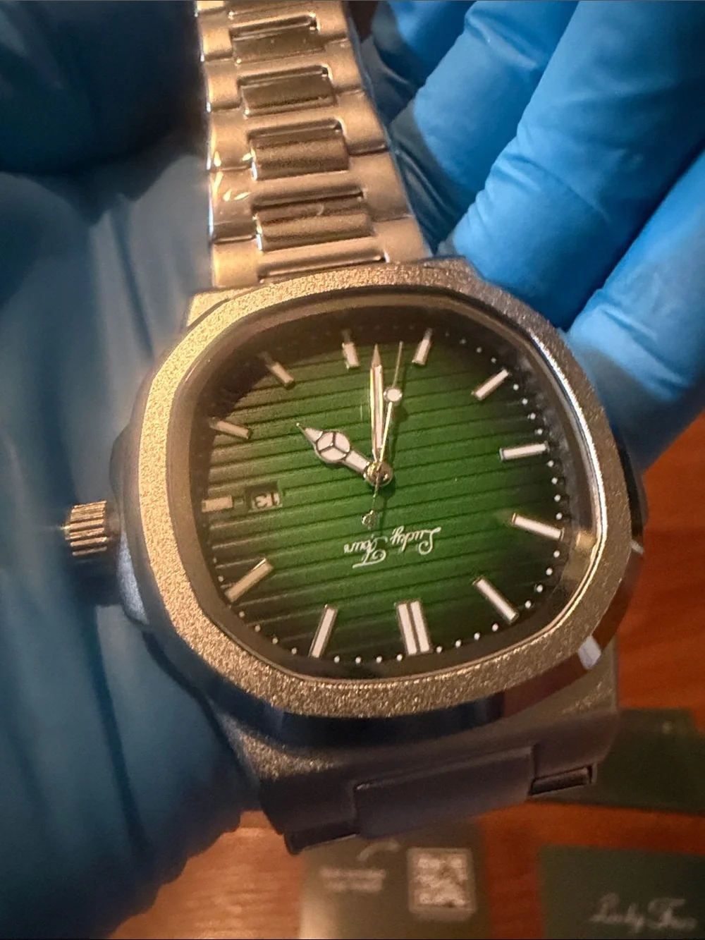 Lucky fours Emerald Caspian watch
